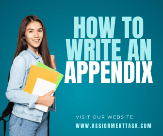 How to Write an Appendix